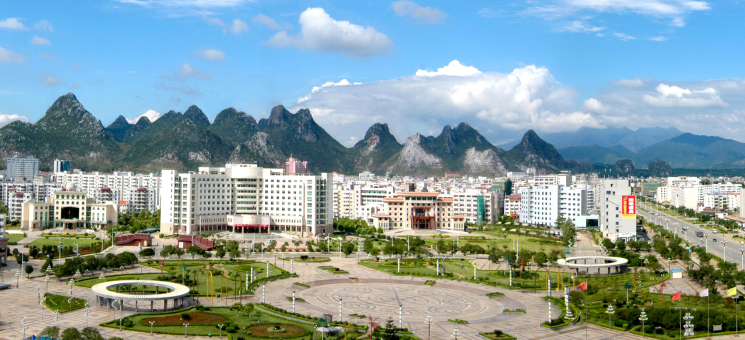 贺州城景。 贺州城景。