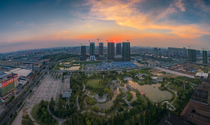 南海大沥九龙公园.大沥宣传办供图.