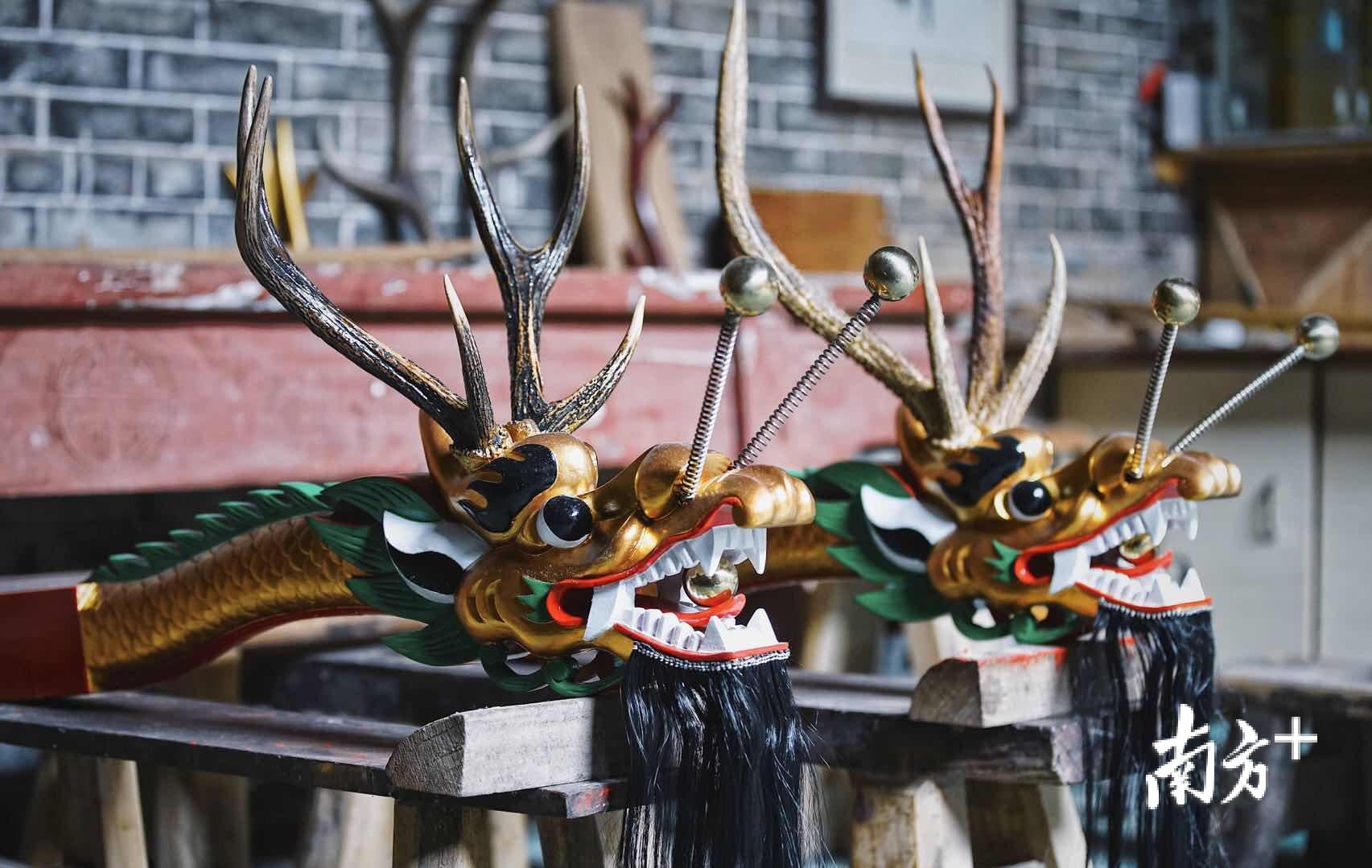 △张伟潮的龙头作品。 △张伟潮的龙头作品。