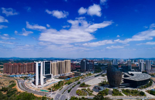 柳州城市图。柳东新区供图