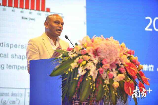 希拉姆·罗摩克里希纳。南方+记者 戴嘉信 摄