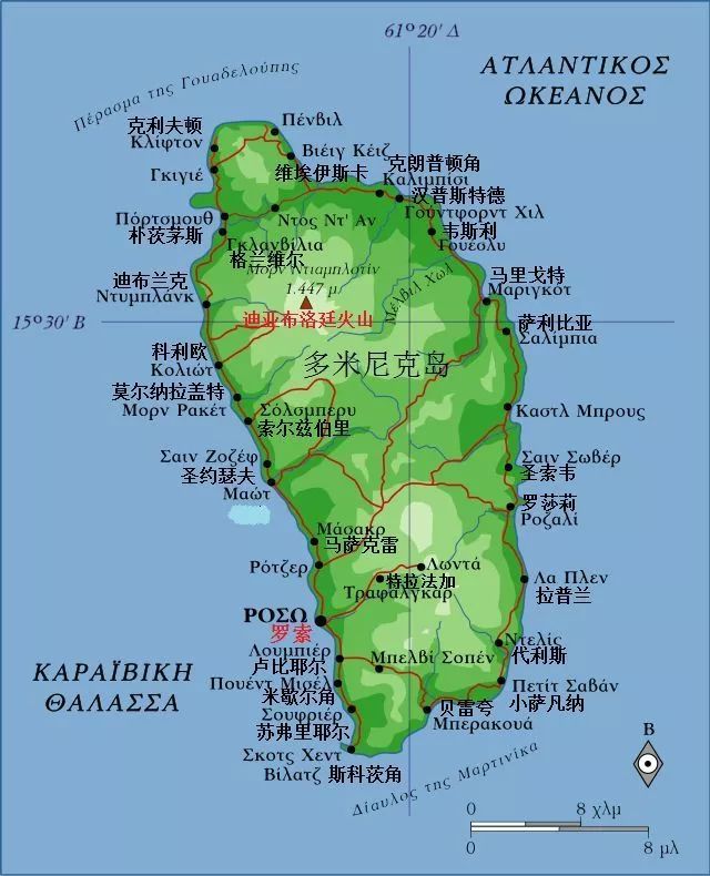 加勒比群岛地理位置图片