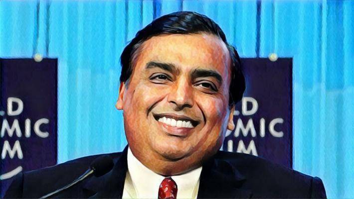 资料图:印度信实工业(Reliance Industry)集团的董事长穆克什·安巴尼(Mukesh Ambani)。 资料图:印度信实工业(Reliance Industry)集团的董事长穆克什·安巴尼(Mukesh Ambani)。