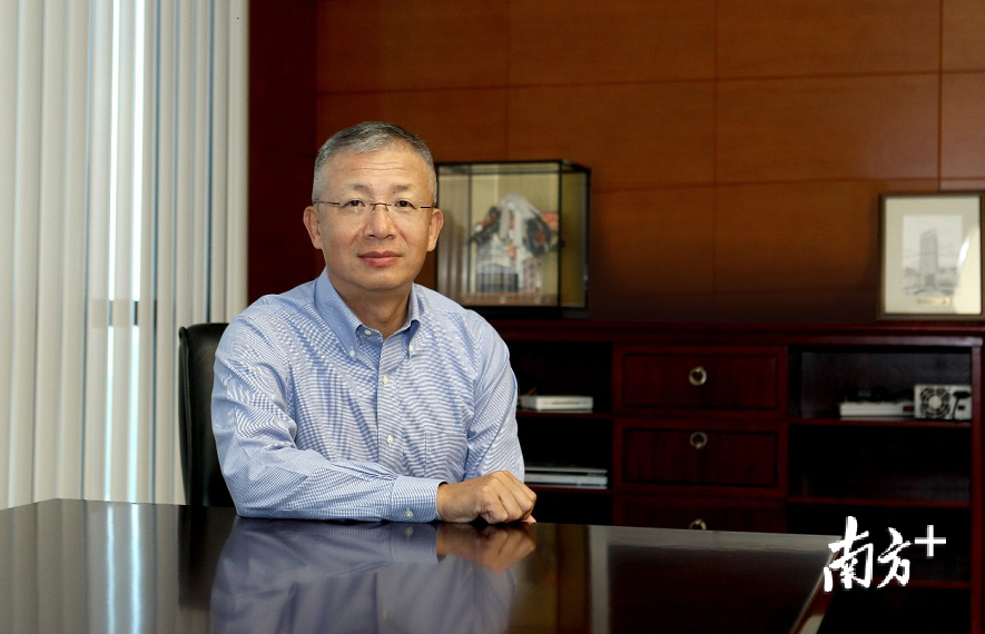 迈瑞医疗总裁成明和，图片来自第一财经网