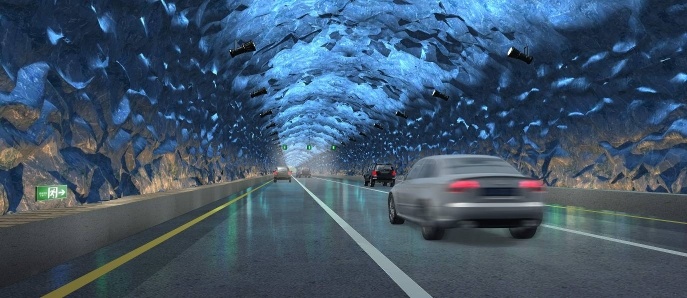 天然岩洞景观段(右线中段100M范围)装修设计效果图 天然岩洞景观段(右线中段100M范围)装修设计效果图