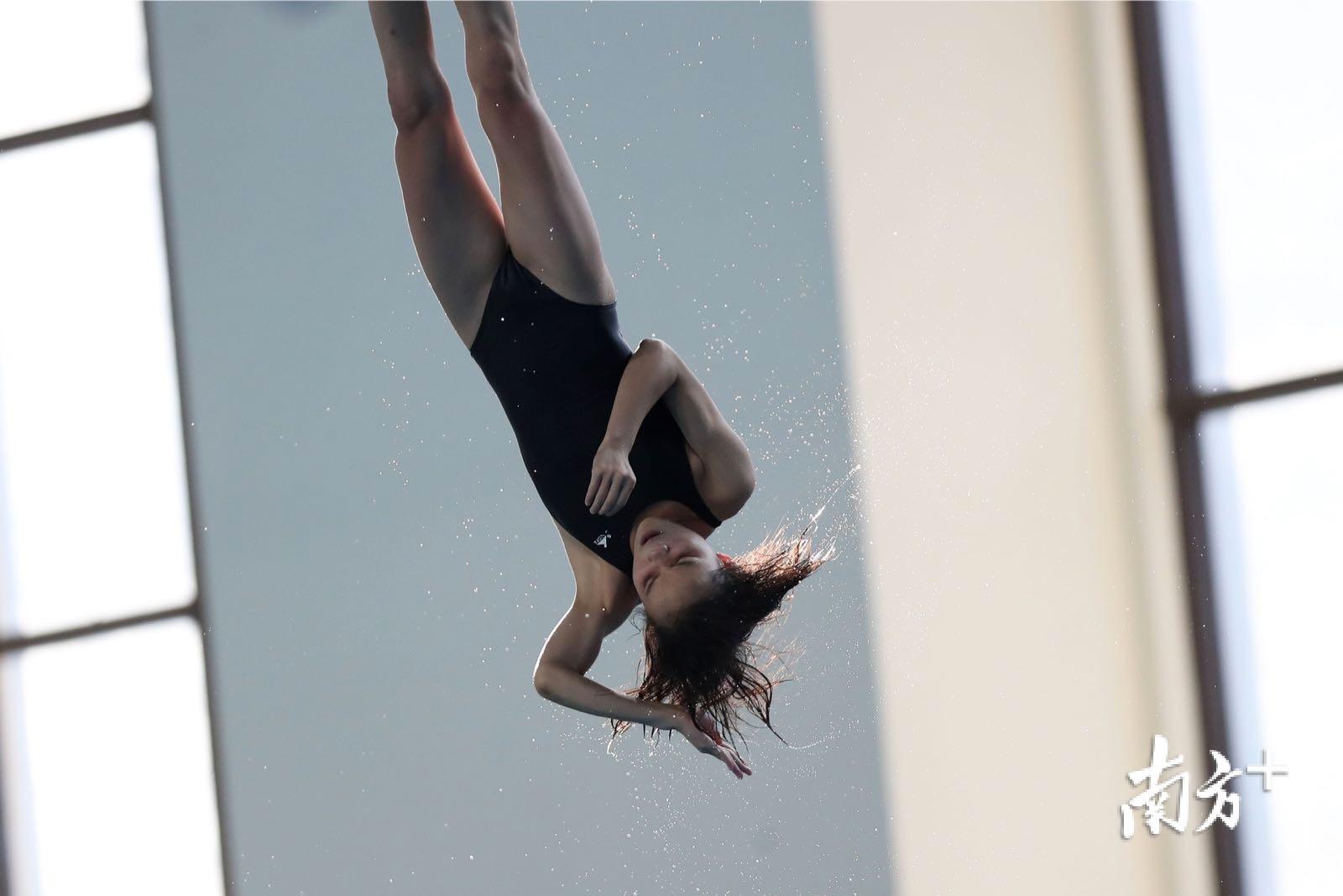 这帮小运动员好犀利!省运会跳水比赛小将辈出_南方plus_南方 