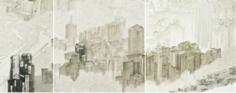 《盛世珠江》局部 《盛世珠江》局部