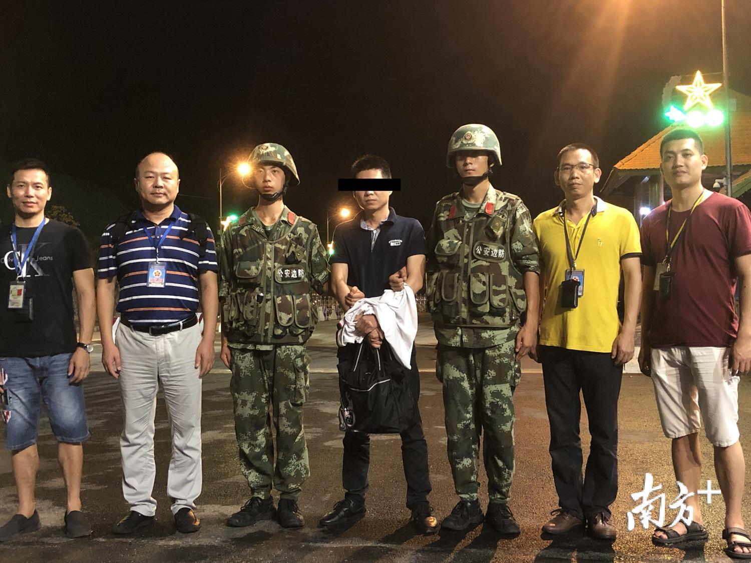 广东警方在越南抓获经济逃犯