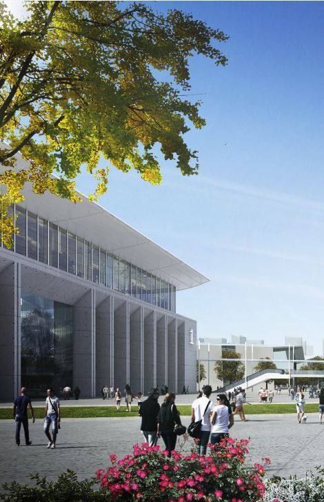 二期建筑示意图 二期建筑示意图