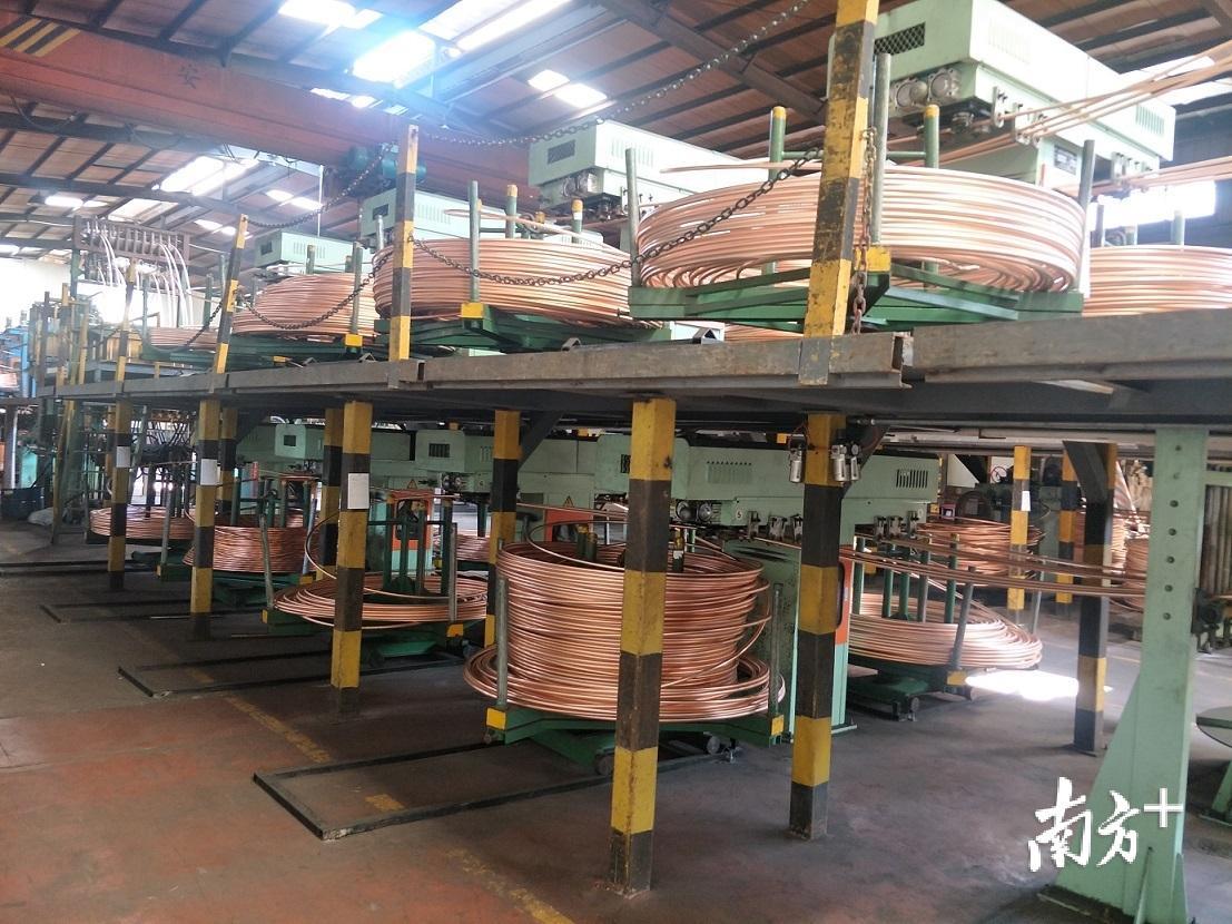 承安铜业车间。企业供图