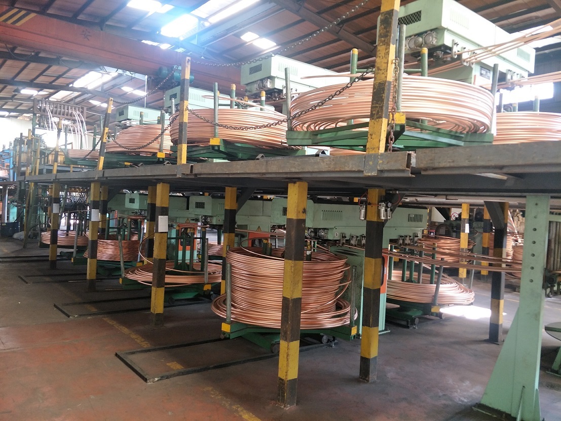 承安铜业车间。受访者供图