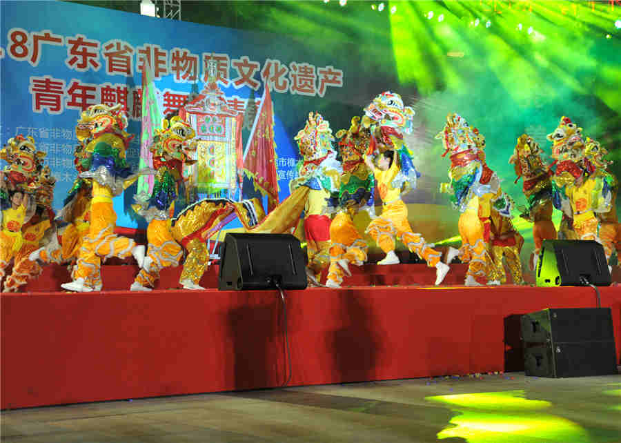 厉害了!三角麒麟队获省"非遗青年麒麟舞"邀请赛金奖丨视频