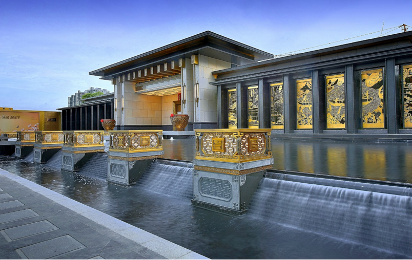 泰禾佛山院子实景图。受访者供图 泰禾佛山院子实景图。受访者供图