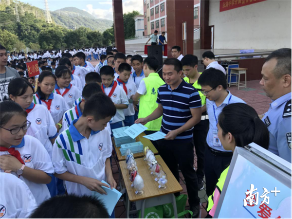 生命不可娱乐惠阳永湖将禁毒课堂搬进校园