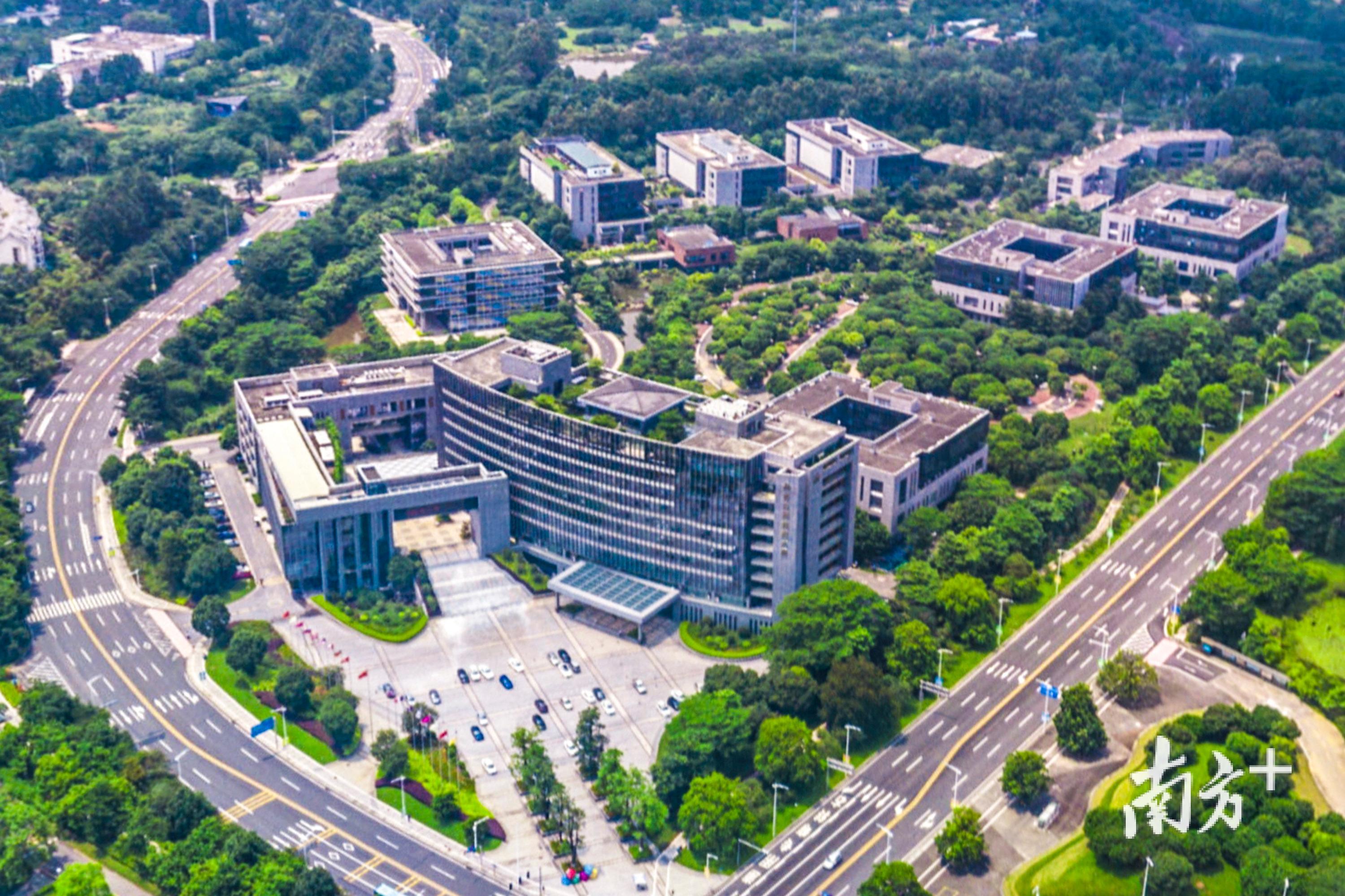 图为松山湖基金小镇。孙俊杰 摄