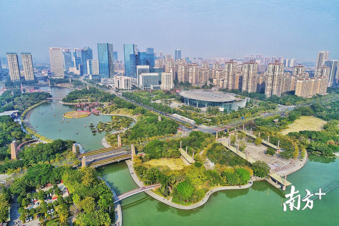 位于佛山南海的广东金融高新区。南方日报记者 戴嘉信 摄