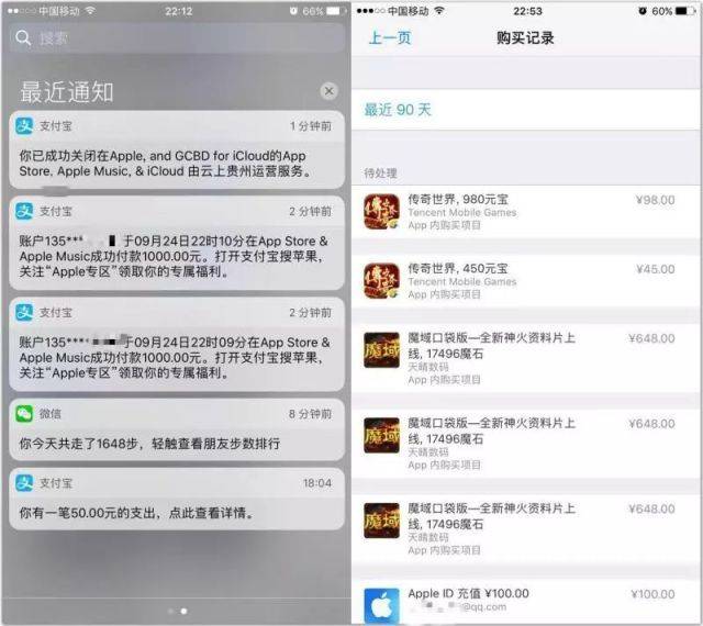 ↑刘女士被盗刷的费用用于购买游戏装备 ↑刘女士被盗刷的费用用于购买游戏装备