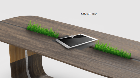 为体现年轻化，木创团队还加入了无线充电模块。