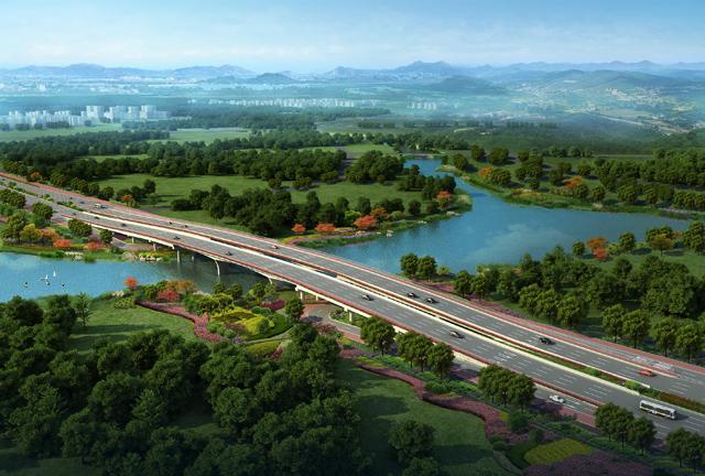 潮州东大道效果图。