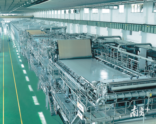 中堂的现代化工厂。