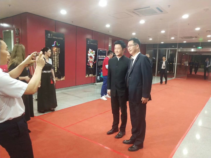 目前，吴京已经抵达会场。