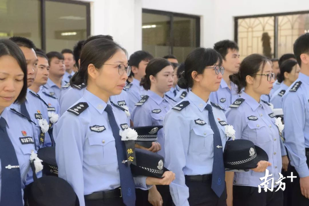 陈洁同志遗体告别仪式现场。