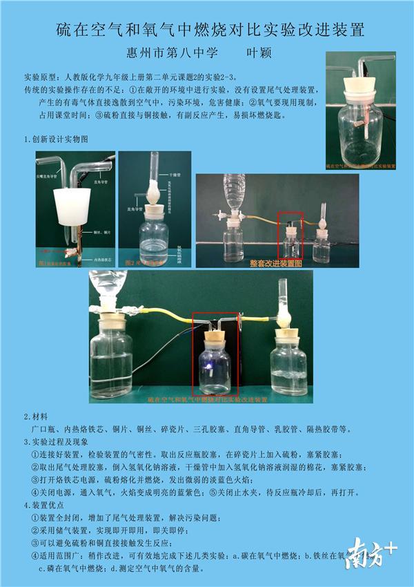 叶颖老师的获奖项目演示图。