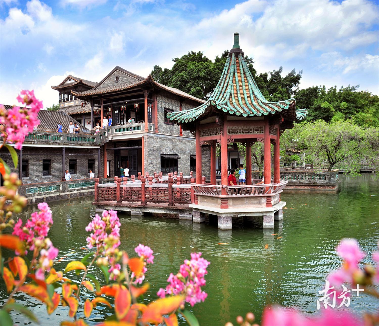 由园林可见广府文化的包容与创新所在，融四海八方之品，渐成岭南建筑风格。