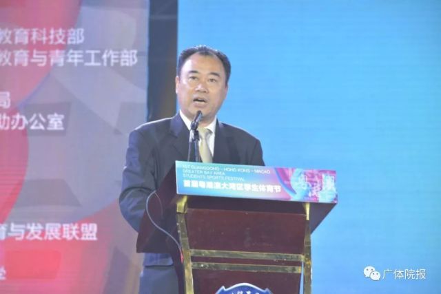 澳门特别行政区政府教育暨青年局青年厅厅长陈旭伟。