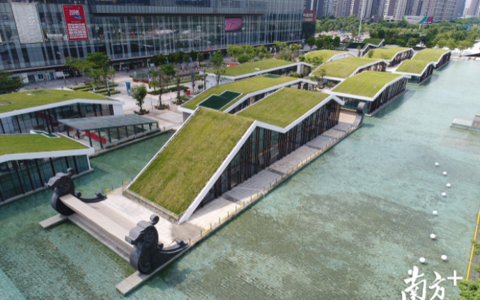 珠三角工匠精神展示馆位于佛山市南海区金融公园内。