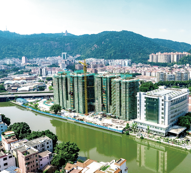 位于西樵村樵乐路旁的官山社区公寓将迎来当地村民入住。资料图片