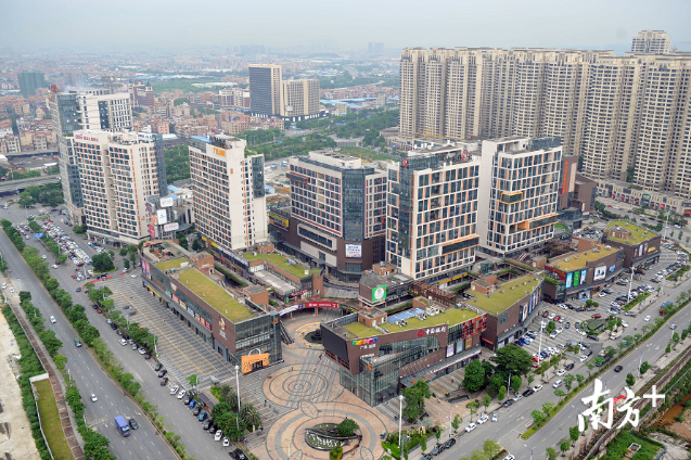 图为大沥广佛国际商贸城。南方+记者 戴嘉信 摄