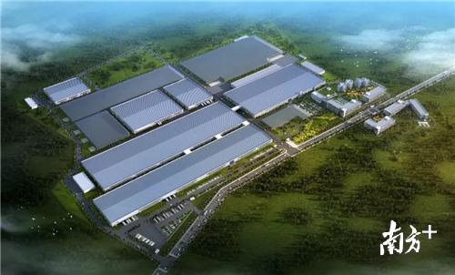 TCL印度产业园鸟瞰效果图。 TCL印度产业园鸟瞰效果图。