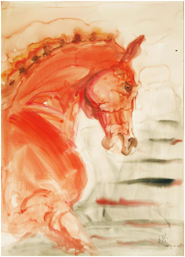 胡赤骏和学生们用上百幅作品回答