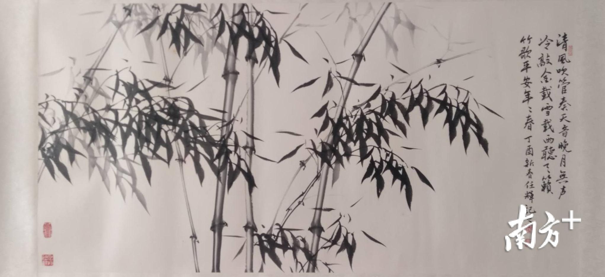 《清风吹管奏》。作者：任辉。