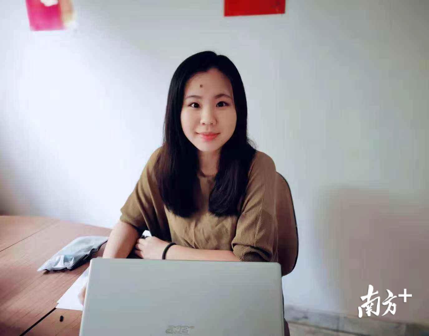 95后汕头妹子余伊纯接棒“新潮留”主席。受访者供图