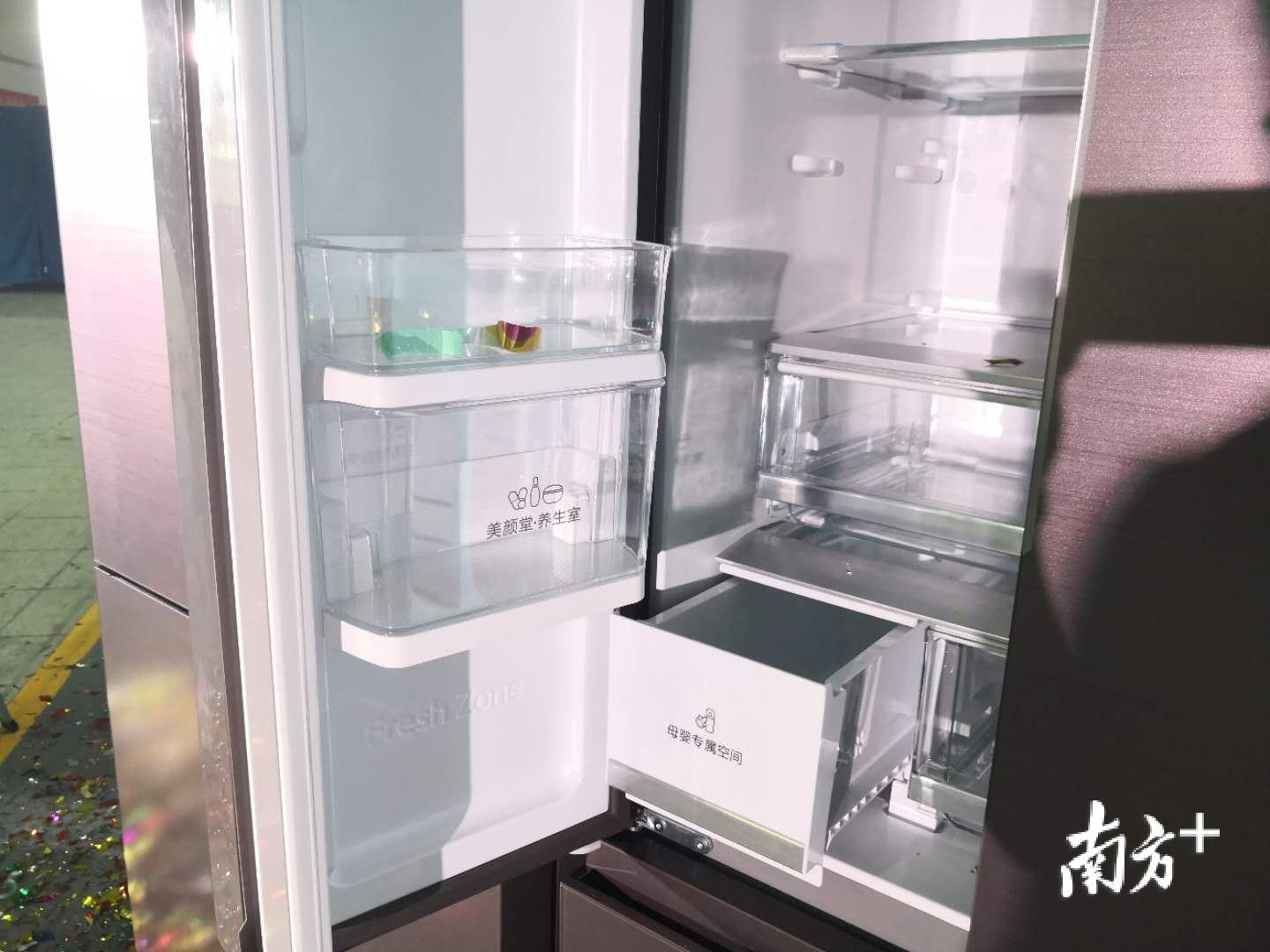海信科龙母婴定制冰箱成功实现抗菌率达到99.9%。罗湛贤 摄