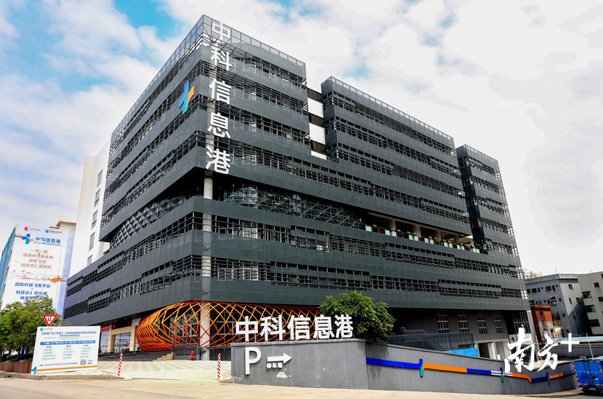 石龙中科信息港。南方日报记者 孙俊杰 摄