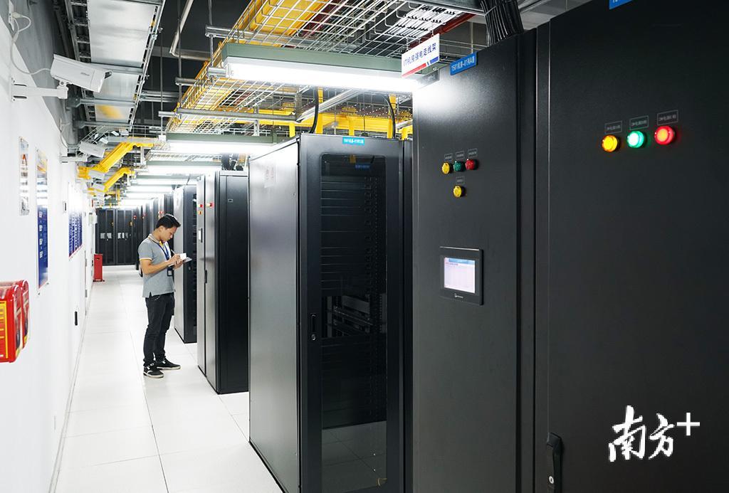 潮州市云计算数据中心。