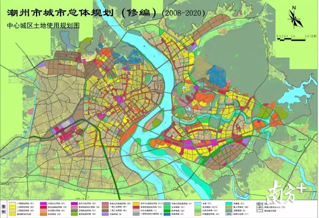 2008版城市总体规划图