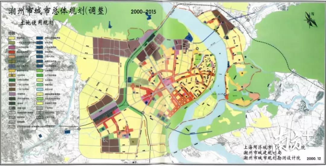 2000年潮州市城市总体规划