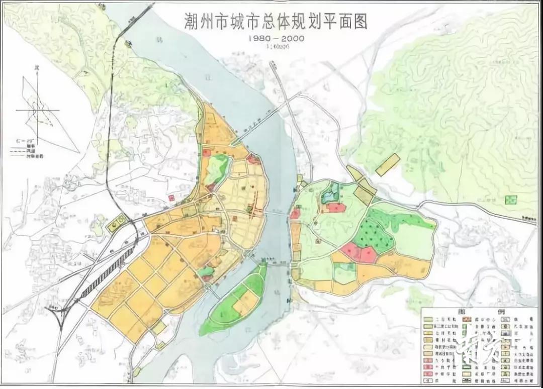 1980年版城市总体规划。