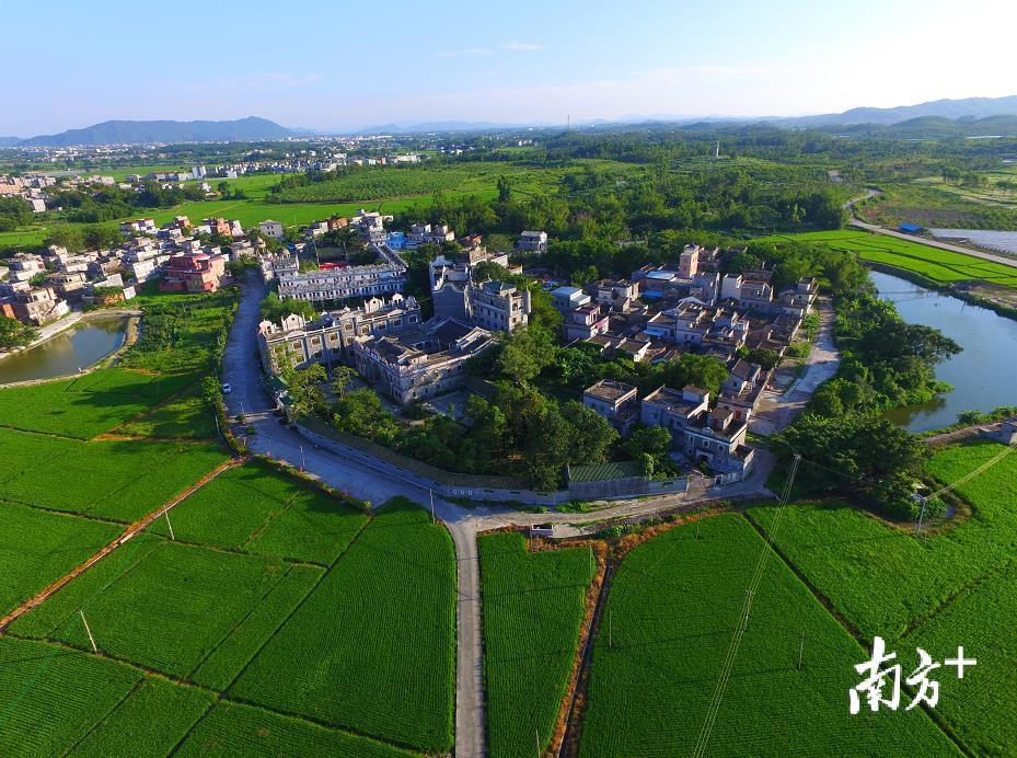 粤北生态发展区，新农村建设如火如荼。