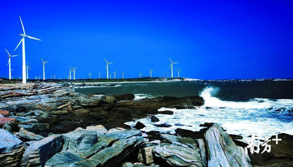 惠来石碑山风电场。