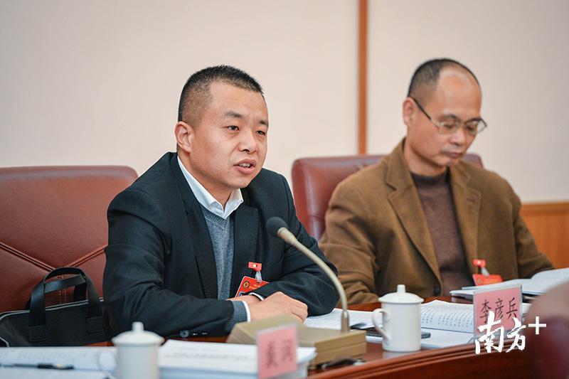 清远市政协委员,清远双汇食品有限公司总经理李彦兵.