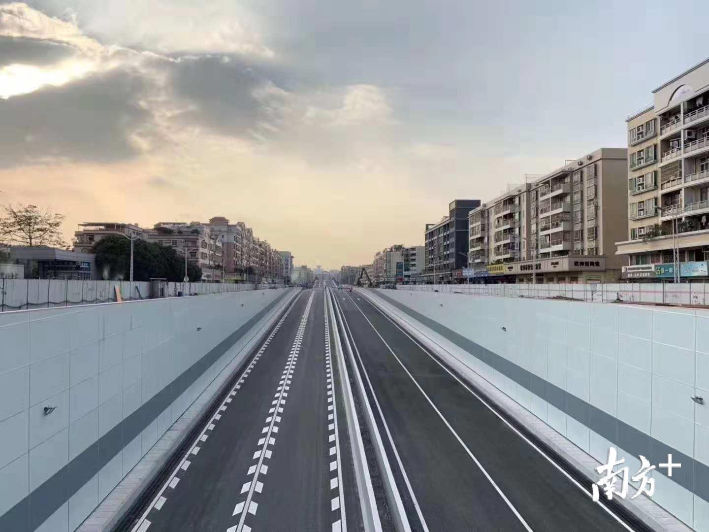 南国路通车。图片源自中交城投 南国路通车。图片源自中交城投