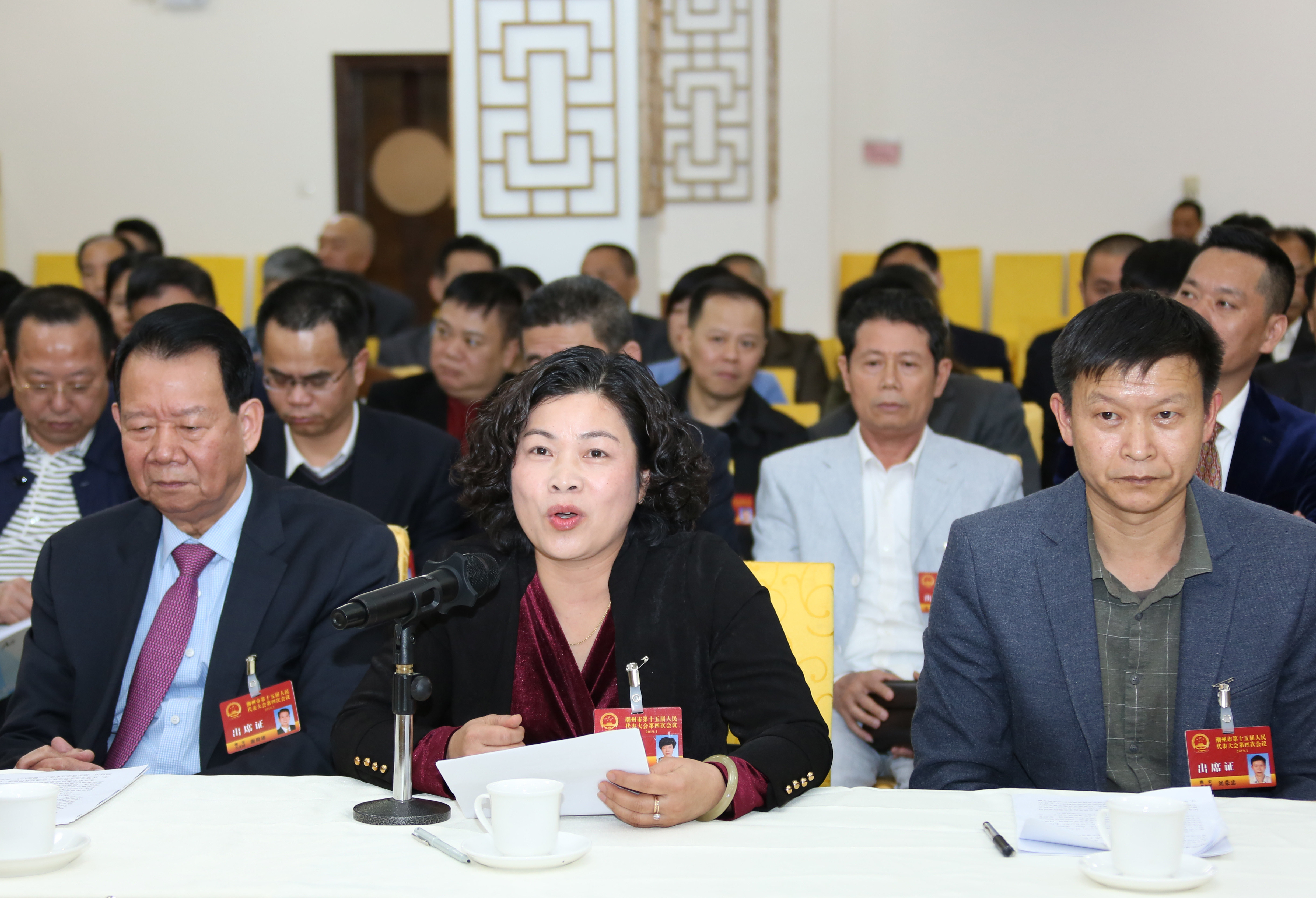 潮州市人大代表、潮安区庵埠镇龙坑村党支部书记郭伟珣