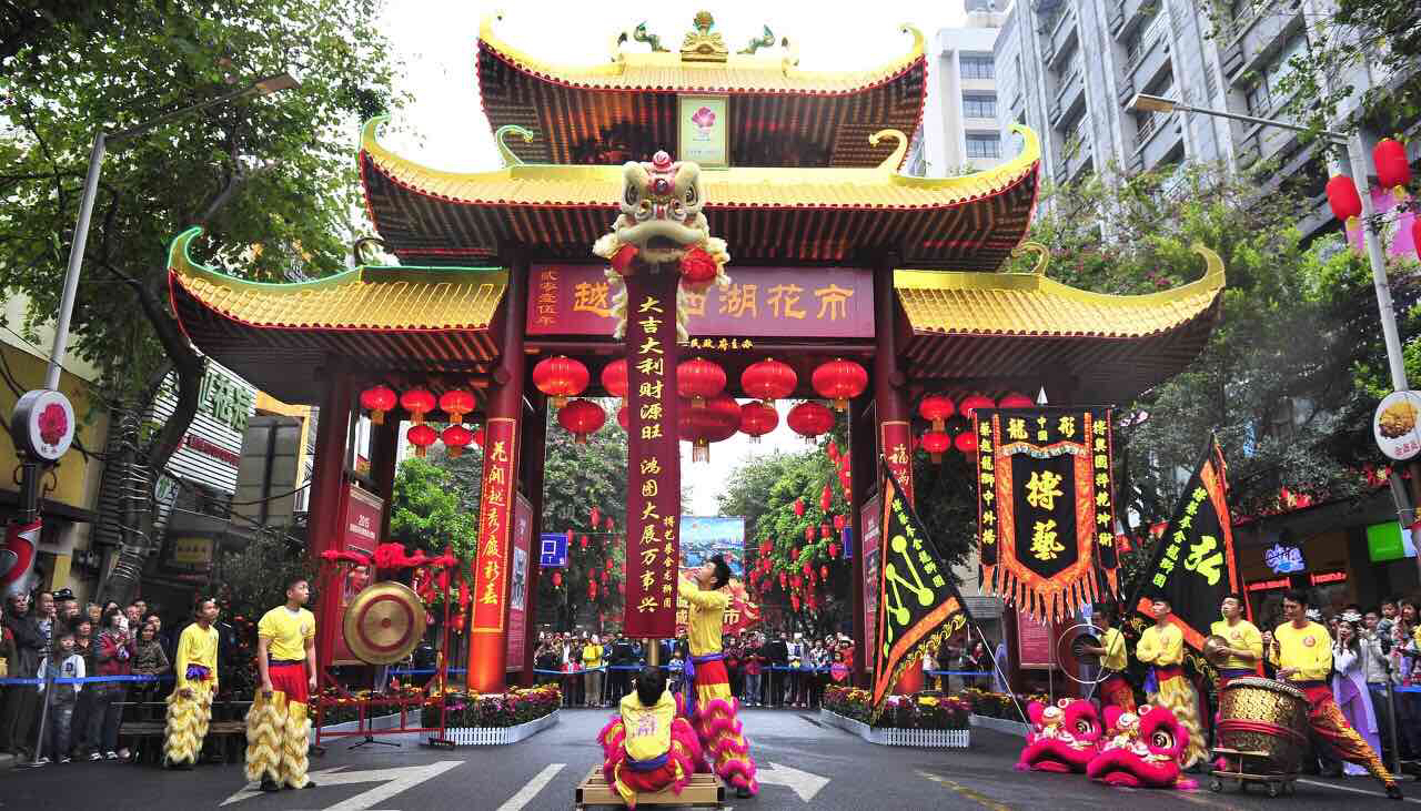 行花街,游花城,广州过年认准这五条线路|请到广州过大年_南方plus_南