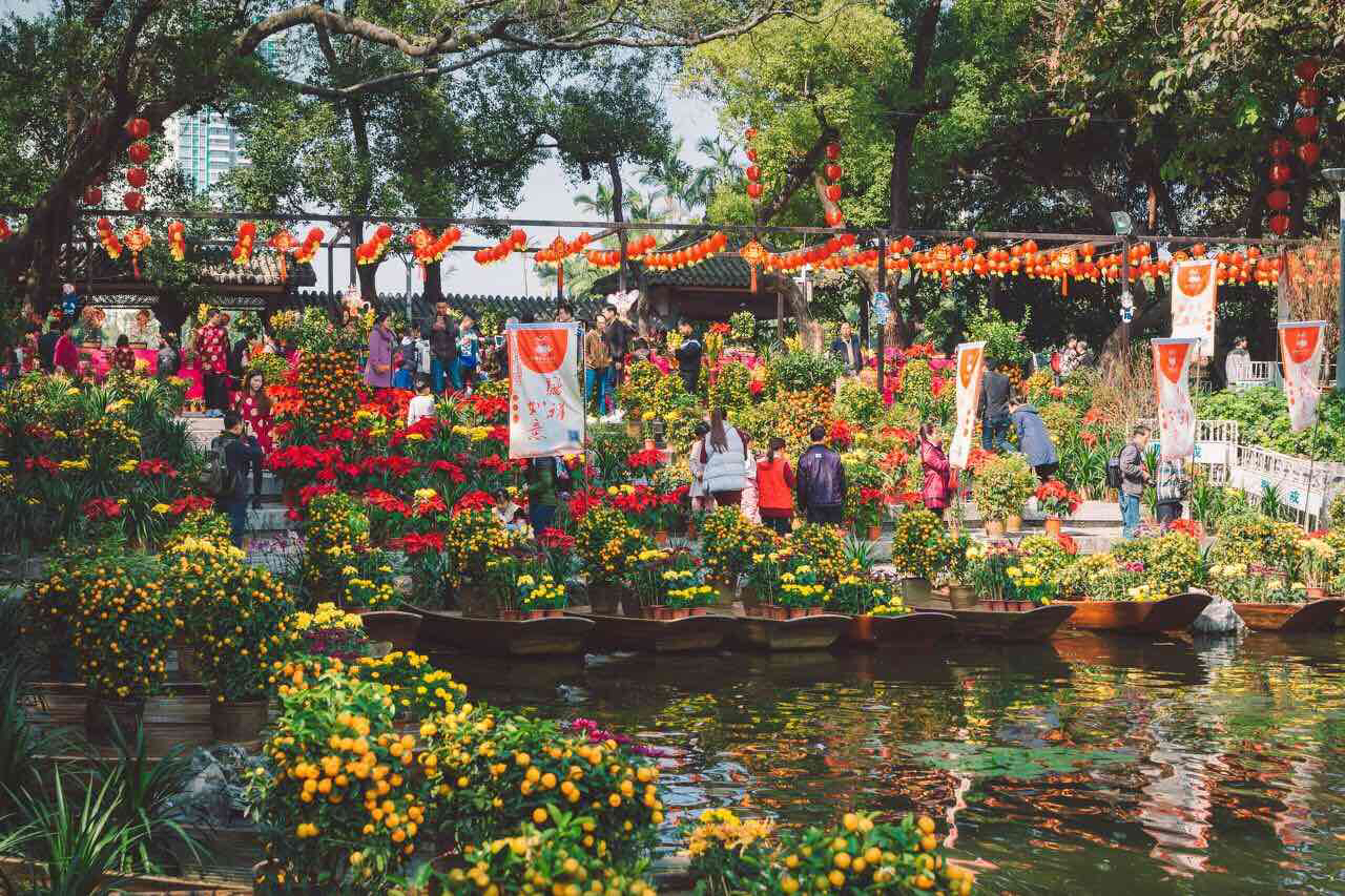 行花街游花城广州过年认准这五条线路请到广州过大年