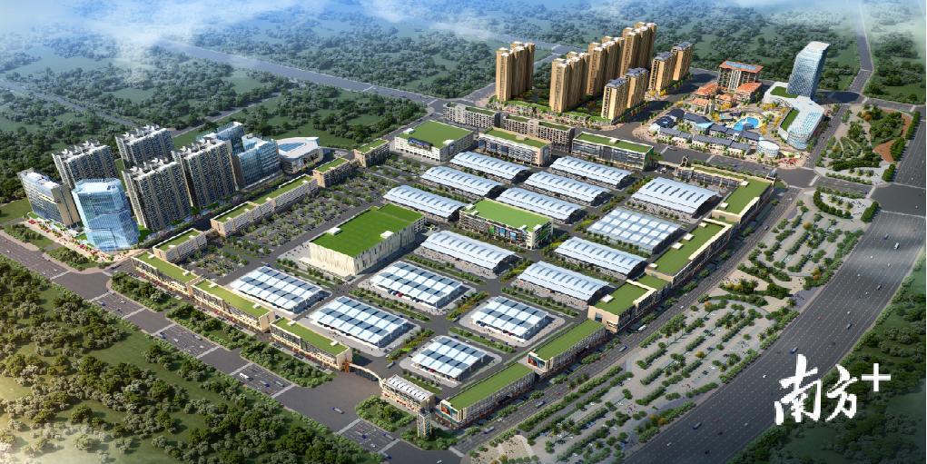 粤西农批全景概念图